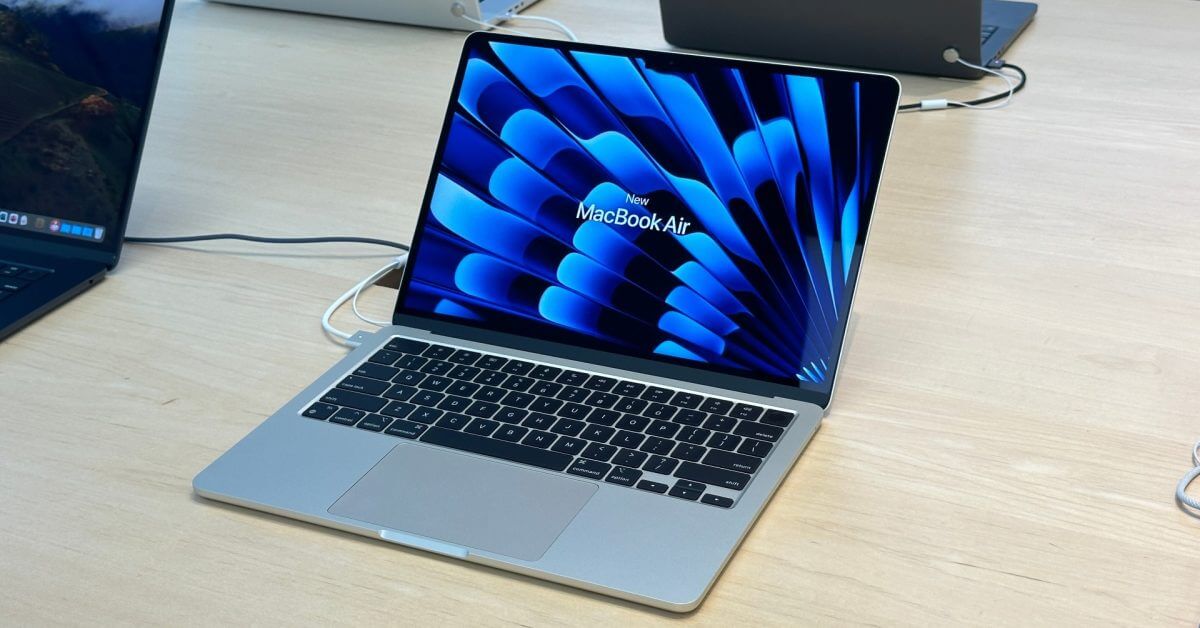 Базовый MacBook Air M3 предлагает значительно более высокую скорость SSD, чем раньше