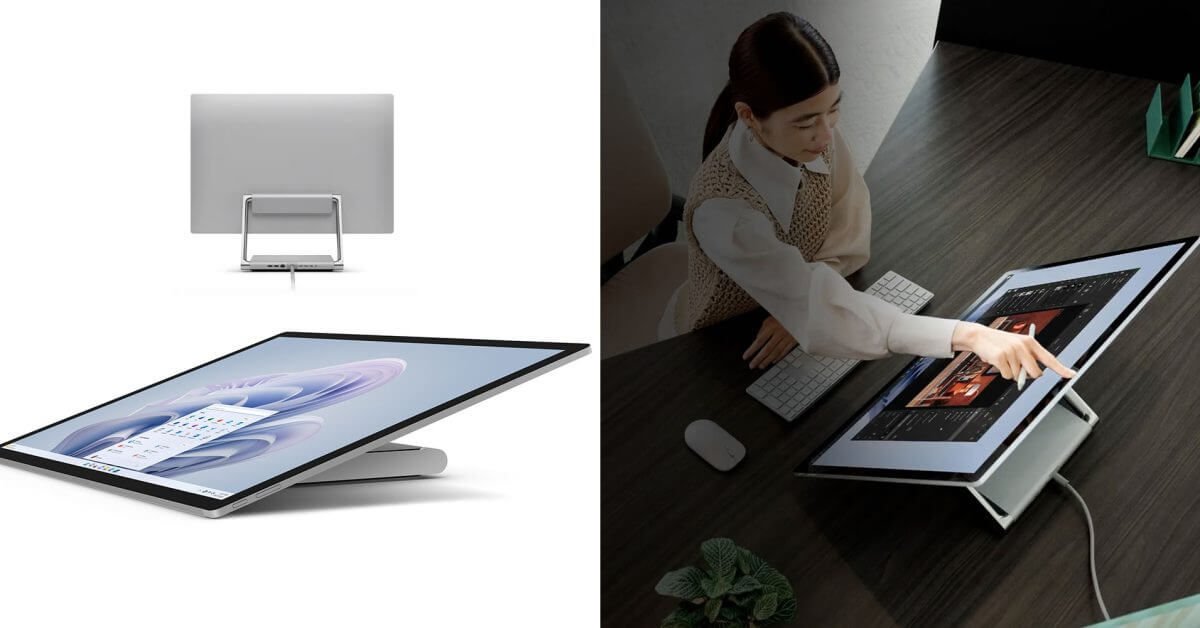 Патент Apple может (слегка) намекать на сенсорный экран iMac, похожий на Microsoft Surface Studio