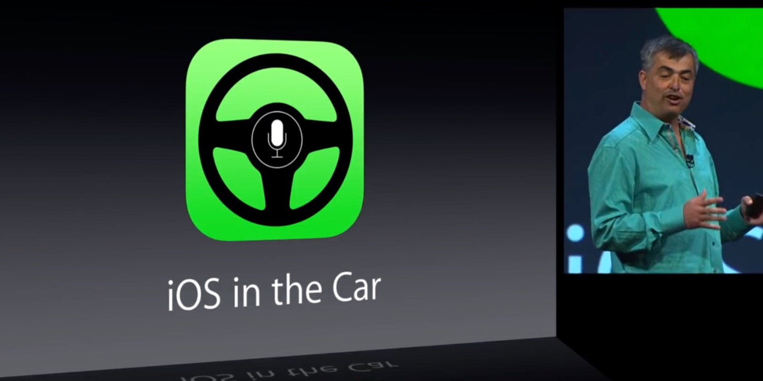 До CarPlay Apple анонсировала «iOS в автомобиле» с совершенно другим дизайном.