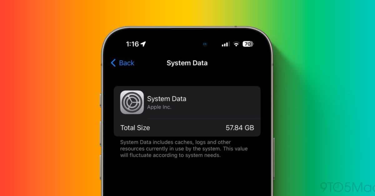 Хранилище системных данных iPhone: как исправить