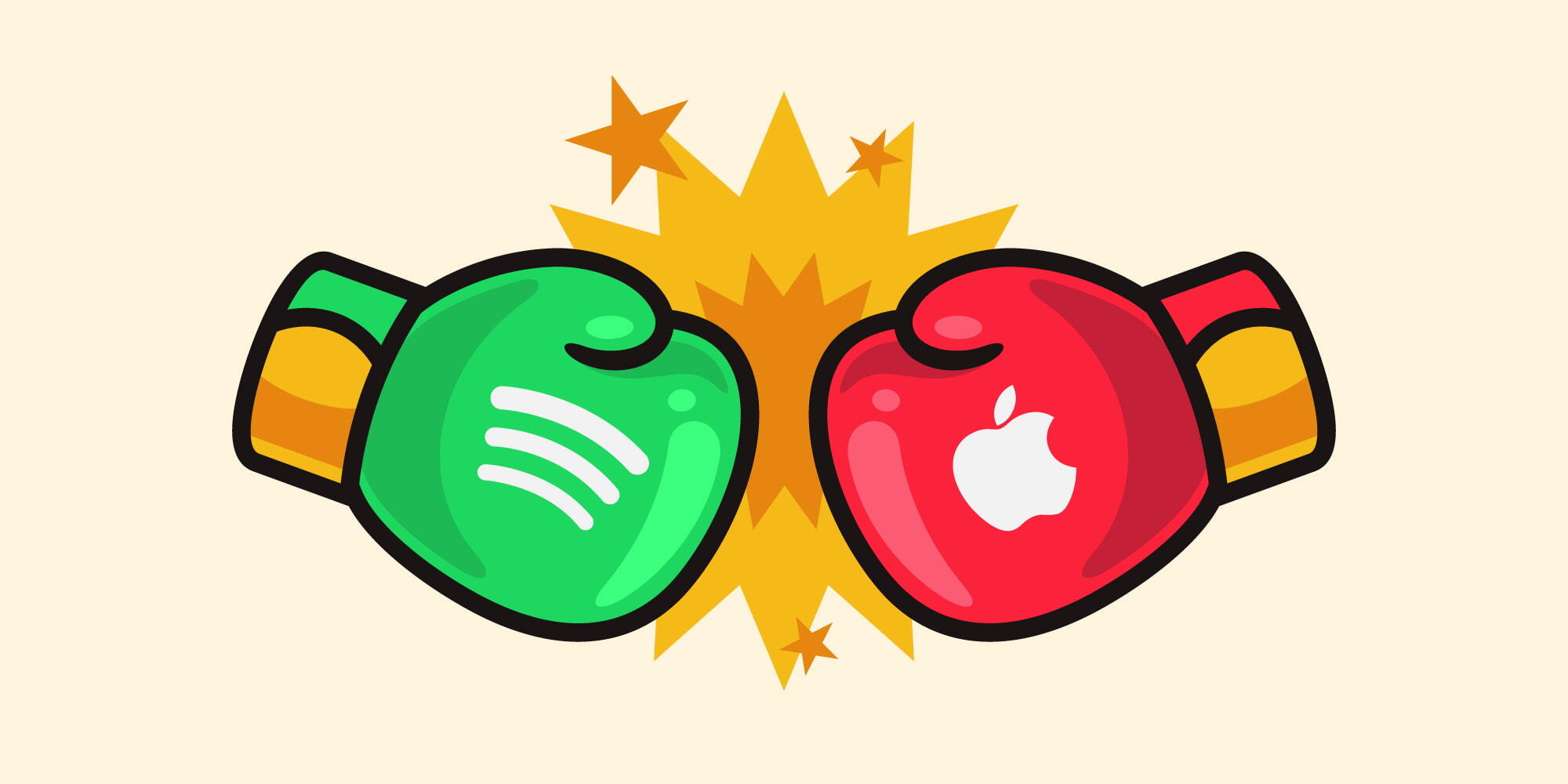 Spotify против Apple Music