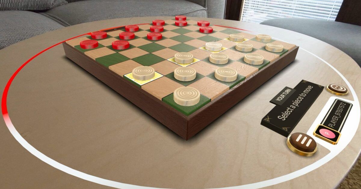 Наконец-то вы можете играть в шашки на Apple Vision Pro