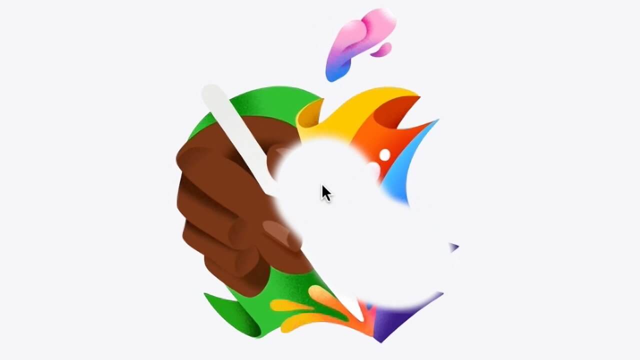 Стираемый логотип Let Loose намекает на новую функцию Apple Pencil.