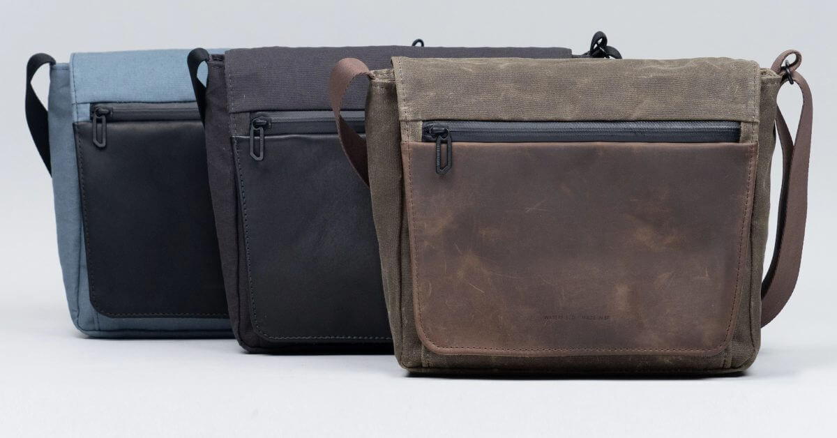 WaterField Shinjuku — тонкая сумка-мессенджер для стильных путешествий с новым iPad.