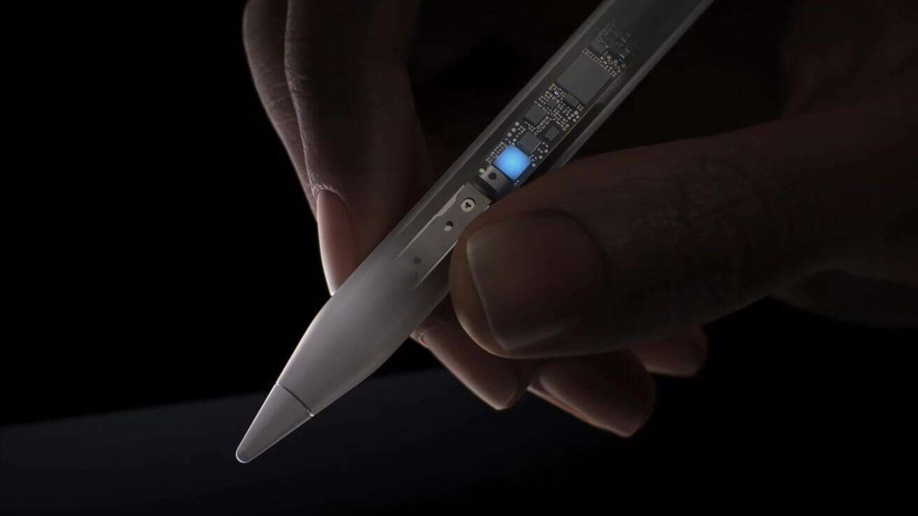 Apple Pencil Pro предлагает новые жесты сжатия для iPad