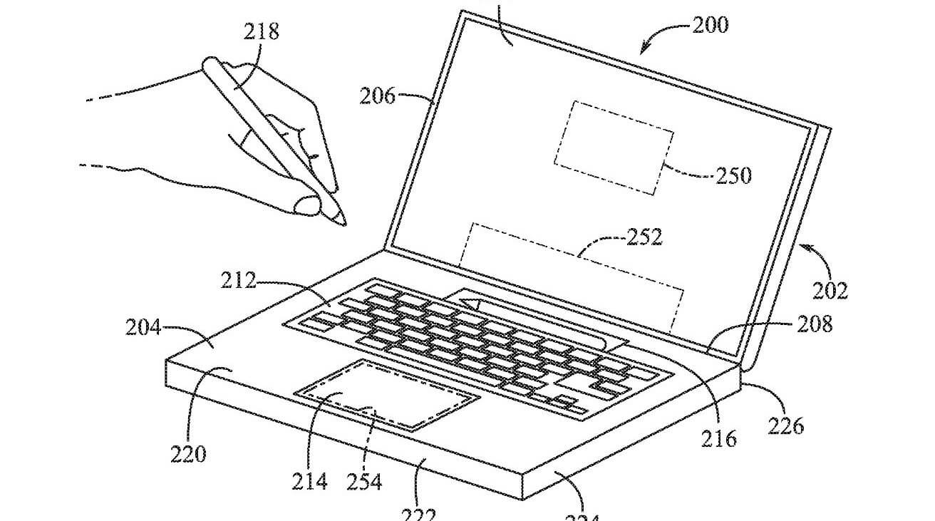 MacBook Pro Touch Bar может быть возрожден в виде полоски с поддержкой Apple Pencil