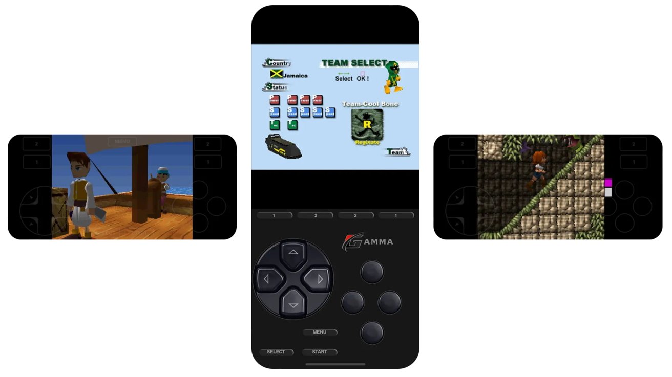 Эмулятор Gamma PS1 доступен в App Store для iPhone и iPad