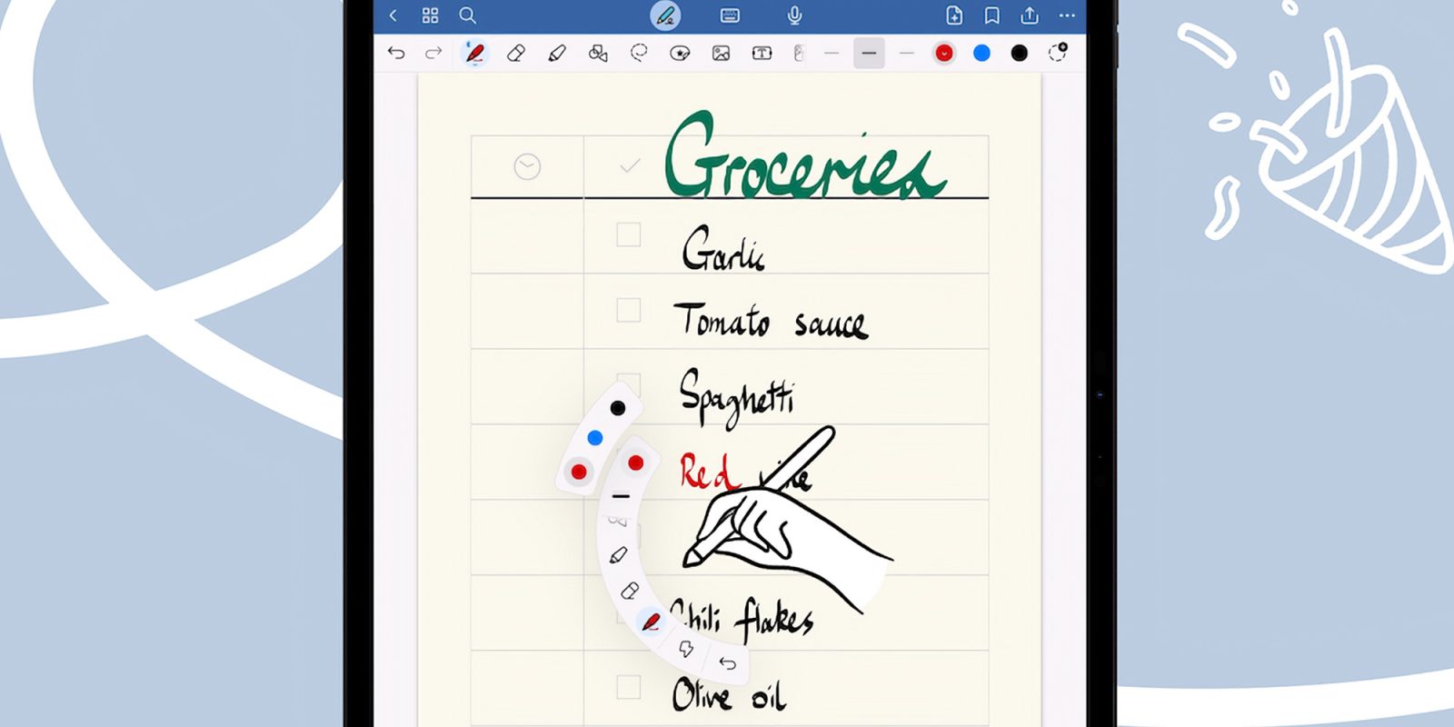 В Goodnotes для iPad добавлена ​​поддержка Apple Pencil Pro