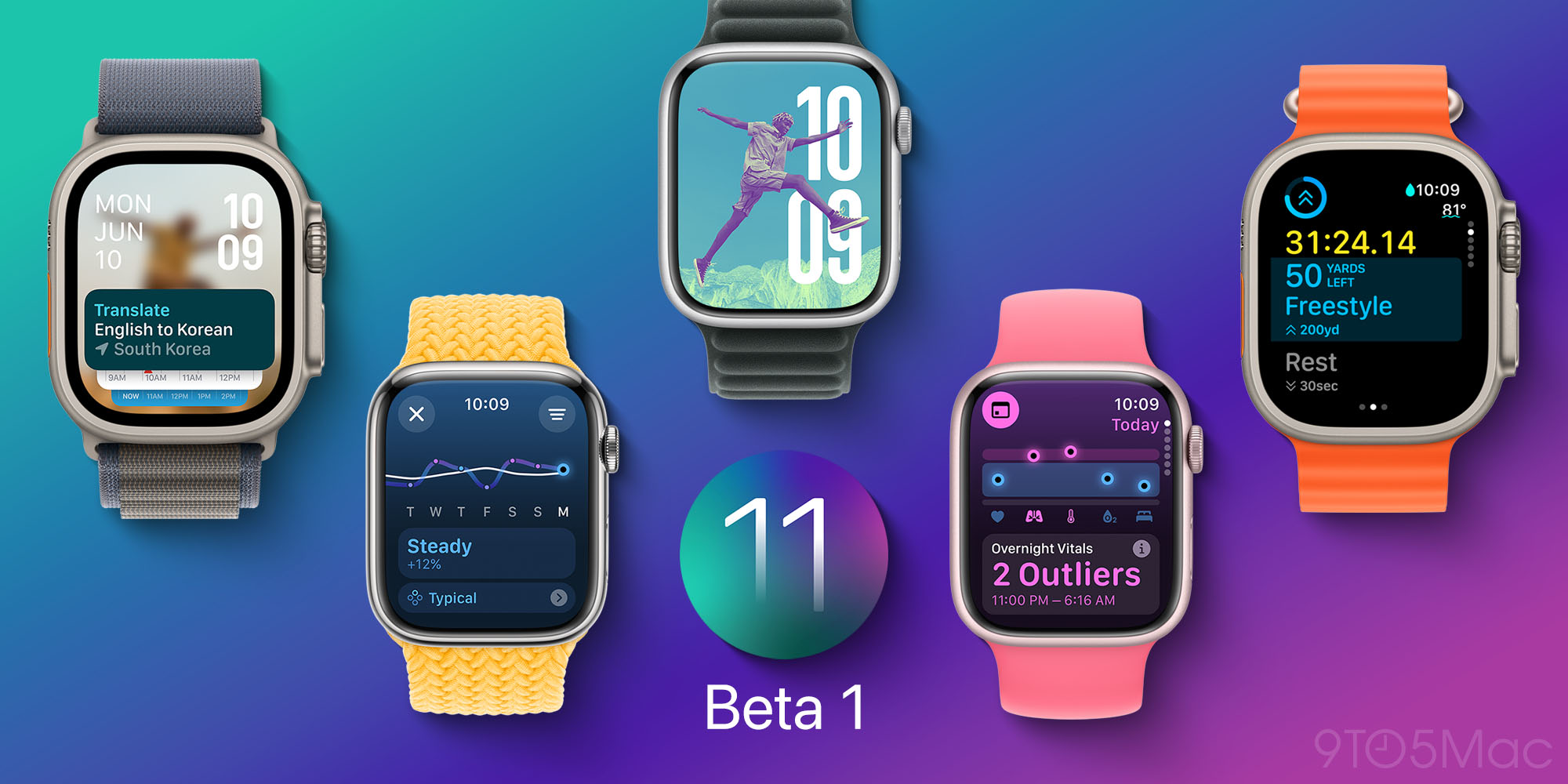 watchOS 11 бета 1 Apple Watch