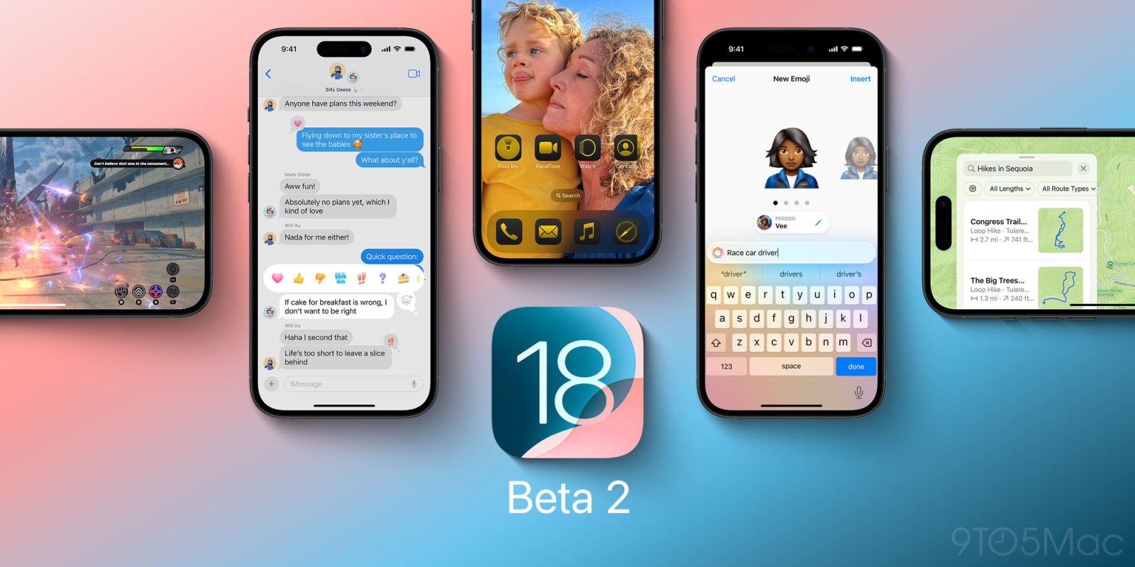 iOS 18 бета 2