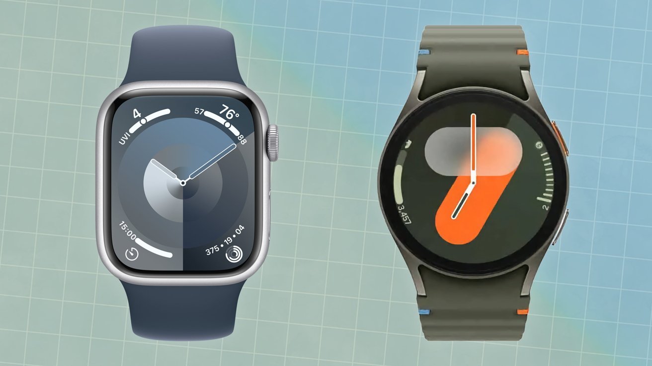 Apple Watch Series 9 против Samsung Galaxy Watch 7 — сравнение