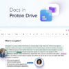 Proton Drive получает совместные документы со сквозным шифрованием и без обучения ИИ