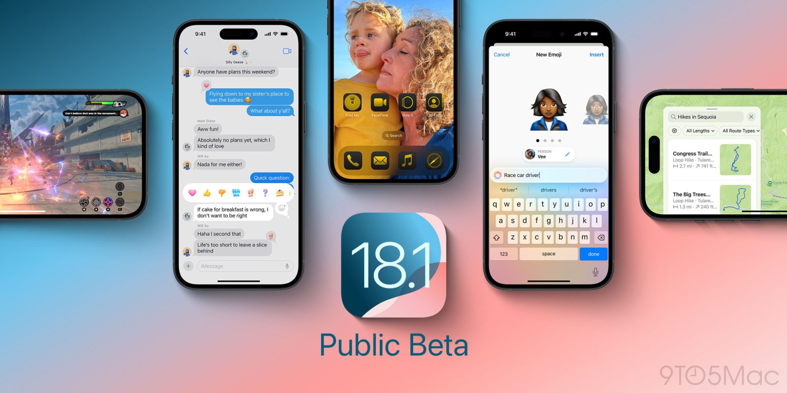 iOS 18.1 публичная бета-версия