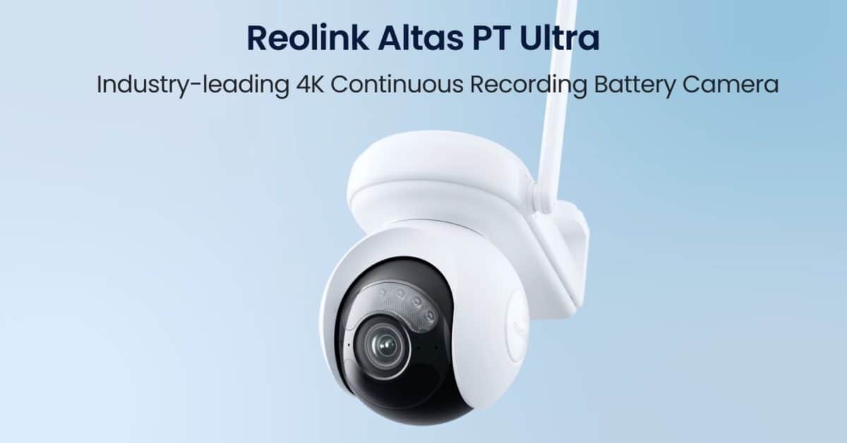 Беспроводная камера Reolink Altas PT Ultra 4K со скидкой 30%