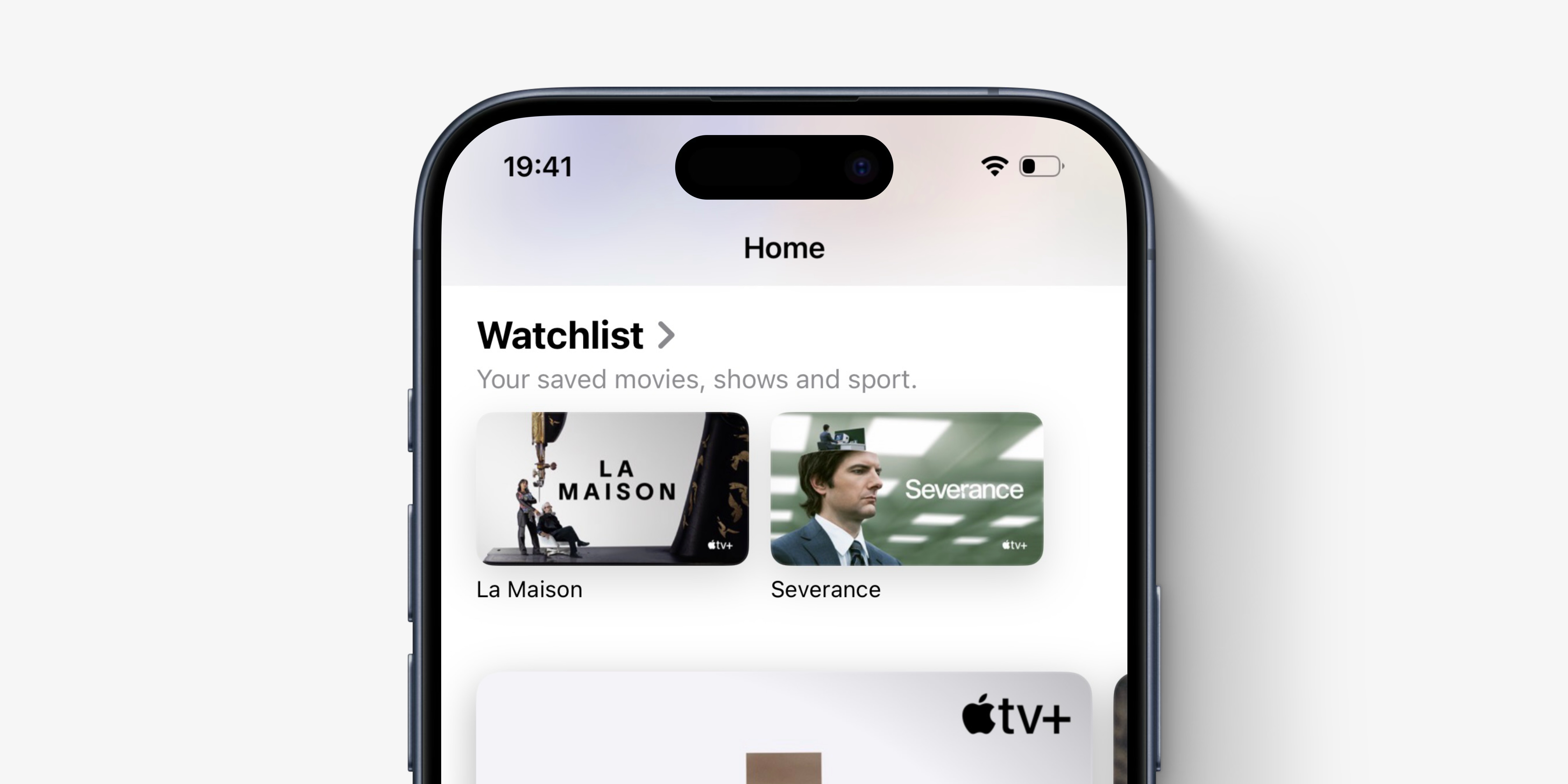 Приложение Apple TV в iOS 18.1