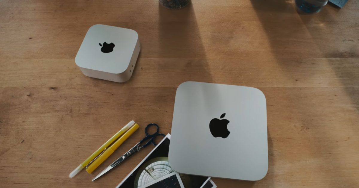 Новое видео Apple придает M4 Mac mini человеческий облик