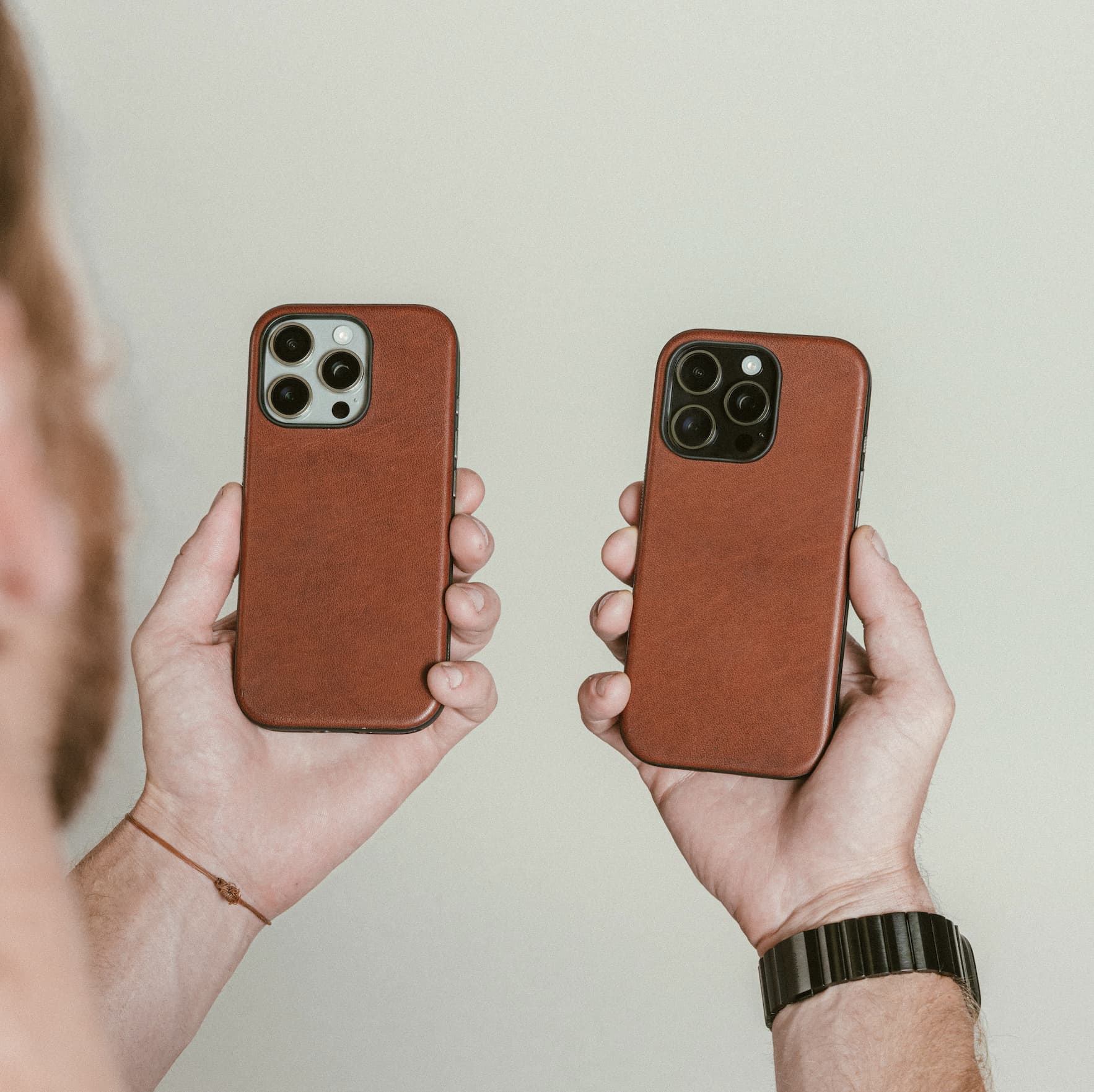 Кожаный чехол Nomad Olde Dublin Modern Horween для iPhone 16 Pro