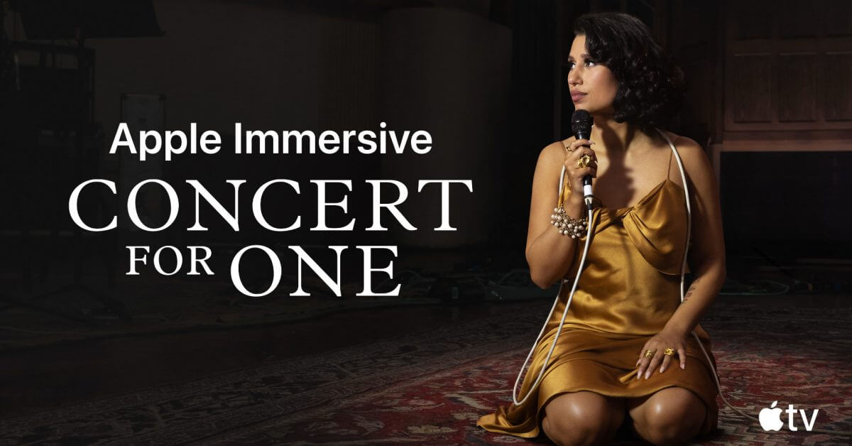 Apple Immersive «Concert for One» выйдет на следующей неделе на Vision Pro