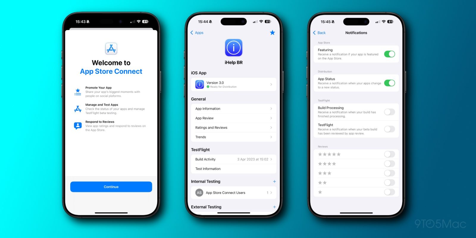 App Store Connect для iOS получает крупное обновление с новым интерфейсом и функциями