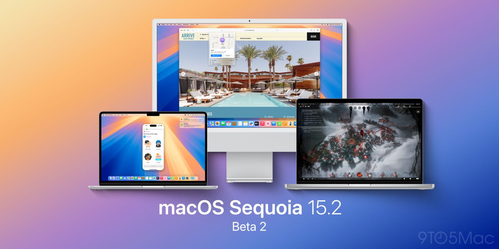 macOS Секвойя 15.2 бета 2